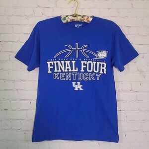 University of Kentucky Wildcats Cats UK Logo Final Four 2015 Tshirt Basketball S
